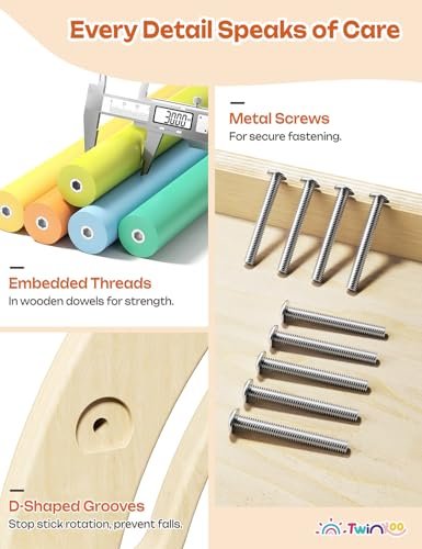 8 in 1 Pikler Triangle Set, Foldable Toddler Baby Climbing Toys, Solid Wooden Montessori Climbing Set, Baby Climber Indoor Playground Jungle Gym for Toddlers Montessori Toys