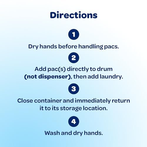 all free clear, Original, MIGHTY PACS Laundry Detergent Pacs for Sensitive Skin, Unscented and Hypoallergenic, 66 Count (Pack of 2)