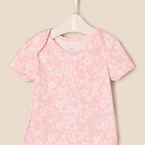 Amazon Essentials baby-girls Short Sleeve Crewneck Bodysuit