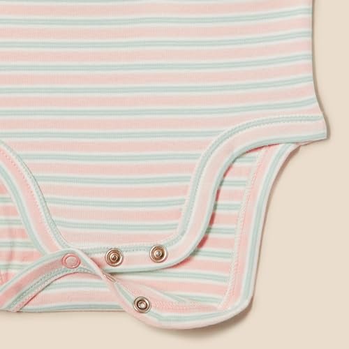 Amazon Essentials Baby Girls' Sleeveless Bodysuit Dress, Pack of 3