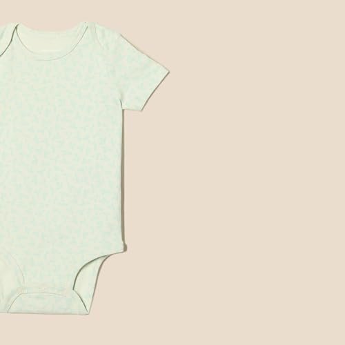 Amazon Essentials Unisex Babies' Short-Sleeve Bodysuits, Multipacks