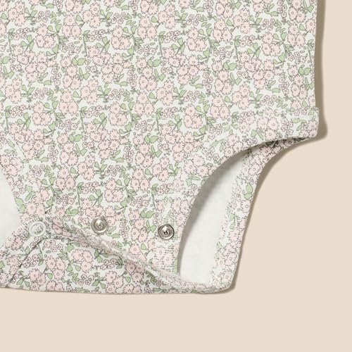 Amazon Essentials Unisex Babies' Short-Sleeve Bodysuits, Multipacks