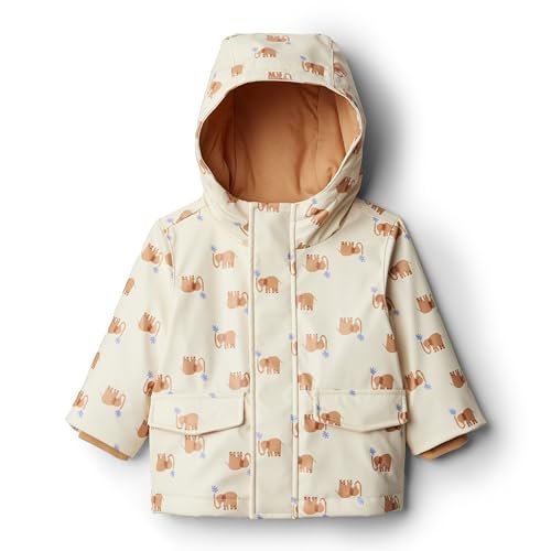 Amazon Essentials x Sofia Grainge Toddlers and Baby Boys' Water-Repellent Rain Jacket