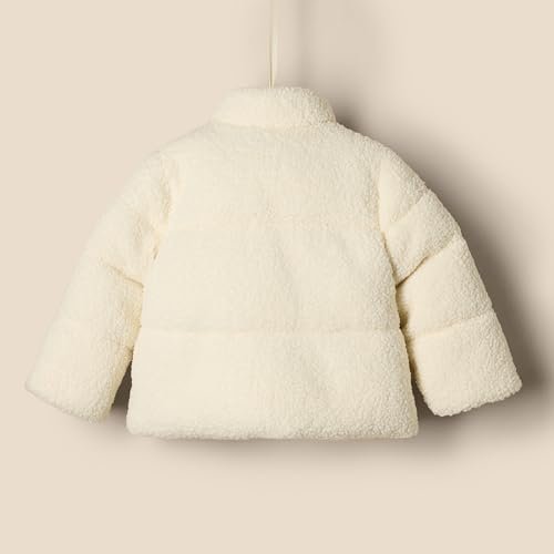 Amazon Essentials x Sofia Grainge Unisex Toddlers and Babies' Teddy Puffer Jacket