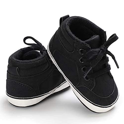 Baby Boys Girls Booties Fleece Anti-Slip Soft Sole Boots Toddler First Walker Warm Shoes