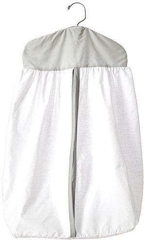 Baby Doll Bedding Forever Mine Junior Diaper Stacker, Grey