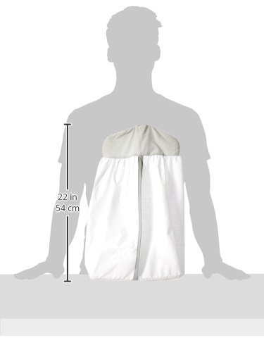 Baby Doll Bedding Forever Mine Junior Diaper Stacker, Grey