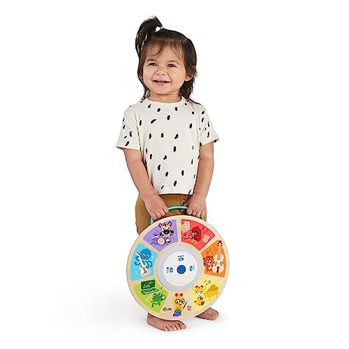 Baby Einstein Cal's Smart Sounds Symphony Magic Touch Wooden Electronic Activity Toy, Ages 6 Months +