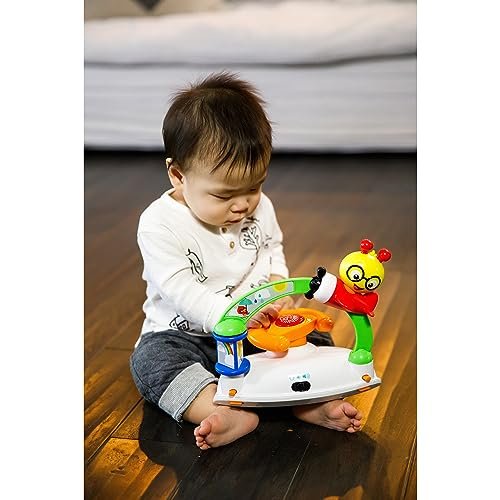 Baby Einstein Sky Explorers Baby Walker Activity Center and Sensory Play Learning-Toy with Lights, Songs and Sounds, Age 6 Months+, Blue