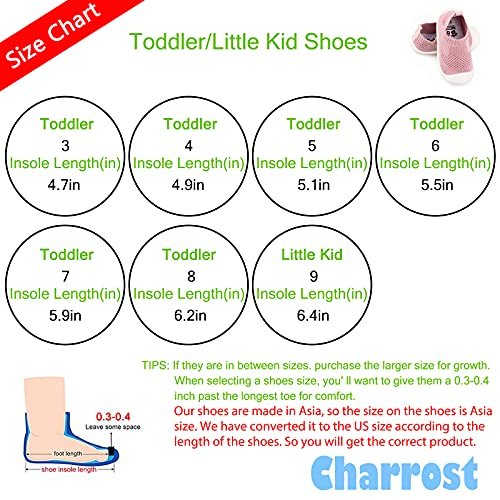 Baby First-Walking Shoes 1-4 Years Kid Shoes Trainers Toddler Infant Boys Girls Soft Sole Non Slip Cotton Canvas Mesh Breathable Lightweight TPR Material Slip-on Sneakers Outdoor