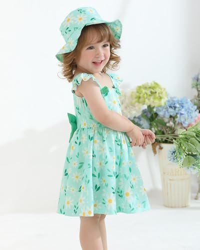 Baby Girl Dress Newborn Girls Summer Boho Dresses Infant Sleeveless Flower Sundress Todddler Baby Clothes