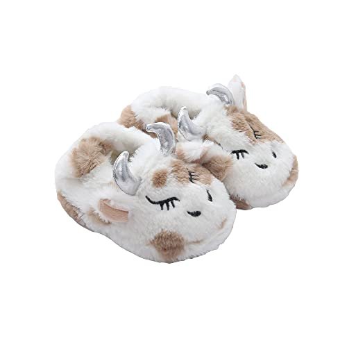 Baby Girls' Cartoon Indoor Anti Slip House Slippers