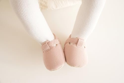 Baby Girls Crib Shoes Non-Skids Boys Soft Bottom Cozy Slippers Unisex for Infant and Toddler