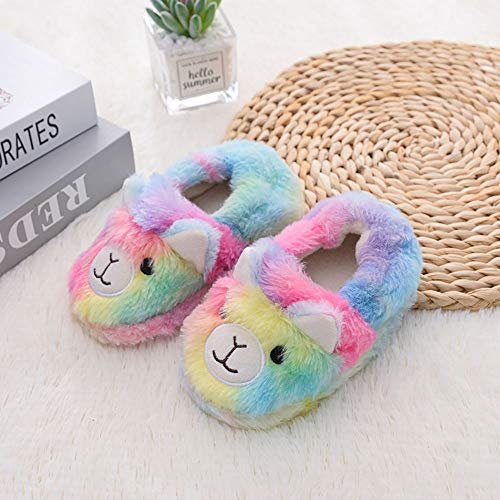 Baby Girls' House Slippers with Non-Slip Rubber