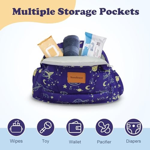 Baby Hip Carrier - Adjustable Waistband & Hip Seat for Newborn-Toddler (Up to 66 Lbs) with Pockets for Parents