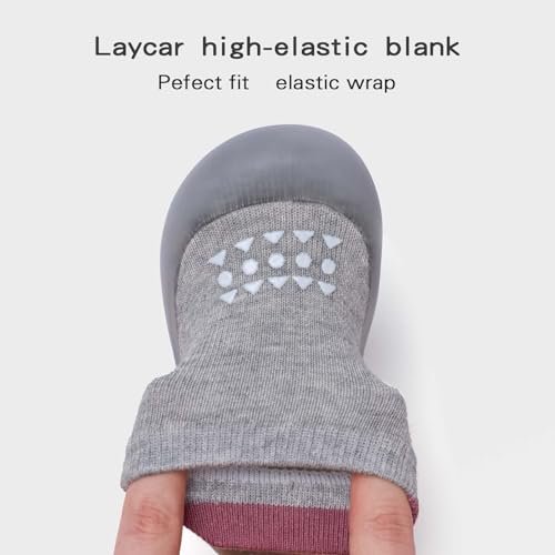 Baby Sock Shoes Baby Walking Shoes Infant Non-Slip Breathable Slippers with Soft Rubber Sole Baby Boys Girls Sneakers