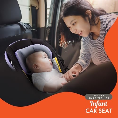 Baby Trend Secure Snap Tech Infant Car Seat, Lavender Ice