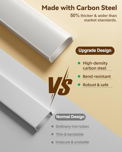 Bed Rail for Toddlers, Thickened & Reinforced Toddler Bed Rails with Height Adjustable, Upgraded Kids Baby Bed Rail Guard, Bed Side Rails for Twin, Full, King Size, Grey, 1 Side, 74.8" Lx28 H