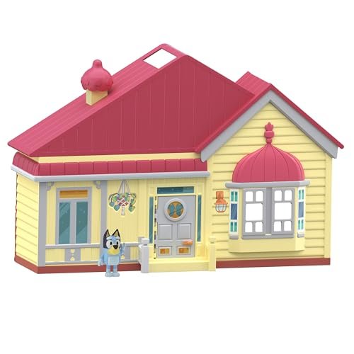 Bluey Toy House Playset, Mega Bundle Family Home & BBQ Playhouse Toys, Bluey, Bingo, Bandit, Chilli, House Playset for Toddlers 3-5, Amazon Exclusive