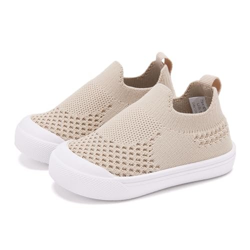 BMCiTYBM Baby Sneakers Girls Boys Lightweight Breathable Mesh First Walkers Shoes 6-24 Months