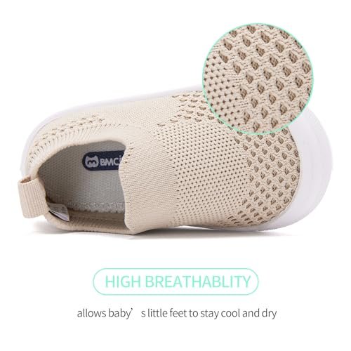 BMCiTYBM Baby Sneakers Girls Boys Lightweight Breathable Mesh First Walkers Shoes 6-24 Months