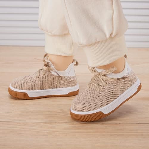 BMCiTYBM Baby Walking Shoes Infant Boys Girls Slip On Tennis Sneakers Lightweight Barefoot Sock Shoes Outdoor Indoor Non-Slip Sneakers for Toddler 6 9 12 18 24 Months