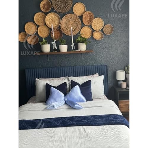 Bow Pillow - Big Coquette Throw Pillow - Bow Shaped Pillow - Silky Satin - Coquette Decor - Bow Room - Baby Blue Pillow - Nursery Decorations - Cute Room (Baby Blue)