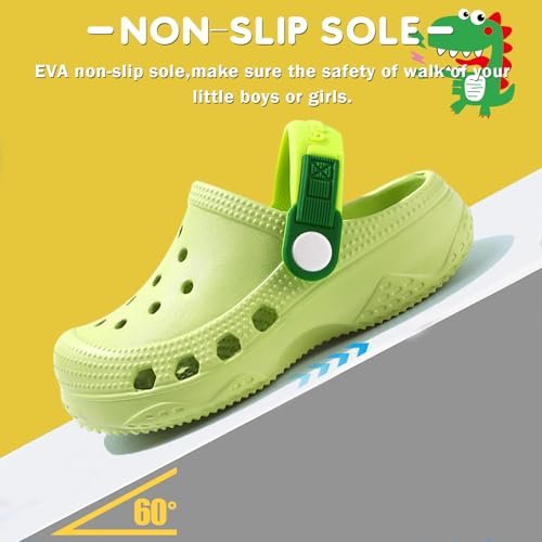 Boys Girls Toddler Clogs Little Kids Slip on Slides Sandals Children Summer Beach Pool Outdoor Water Shoes Shower Slippers