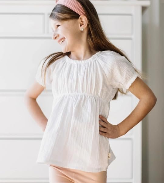Burt's Bees Baby Baby Girls' Short Sleeve Top and Pant Set, 100% Organic Cotton