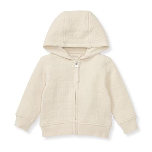 Burt's Bees Baby Baby Girls' Sweatshirts, Lightweight Zip-up Jackets & Hooded Coats, Organic Cotton