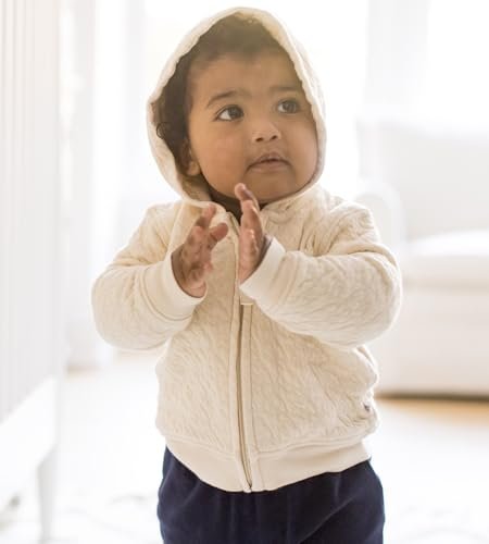 Burt's Bees Baby Baby Girls' Sweatshirts, Lightweight Zip-up Jackets & Hooded Coats, Organic Cotton