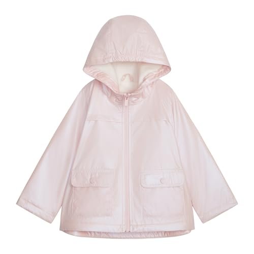 Carter's Baby Girls' Lightweight Fleece Lined Hooded Raincoat Rain Jacket