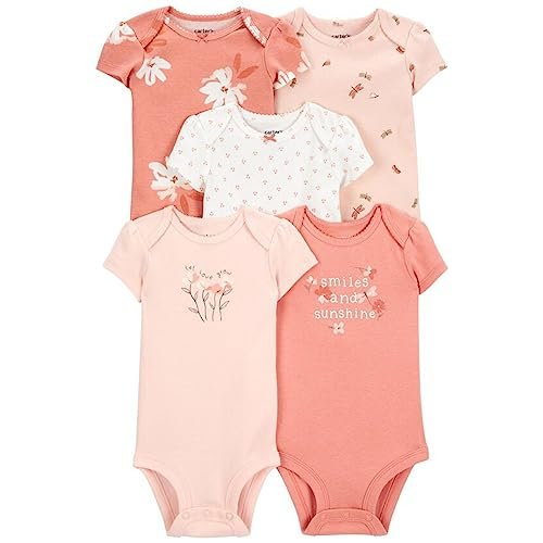 Carter's baby-girls Multi-pk Bodysuits 126g330