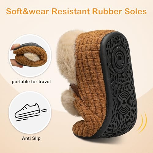 Centipede Demon Toddler Slippers for Boys Girls Slip on Kids Baby Toddlers House Shoes Lightweight Barefoot Furry Sock Shoes Indoor Outdoor Warm Walking Shoe
