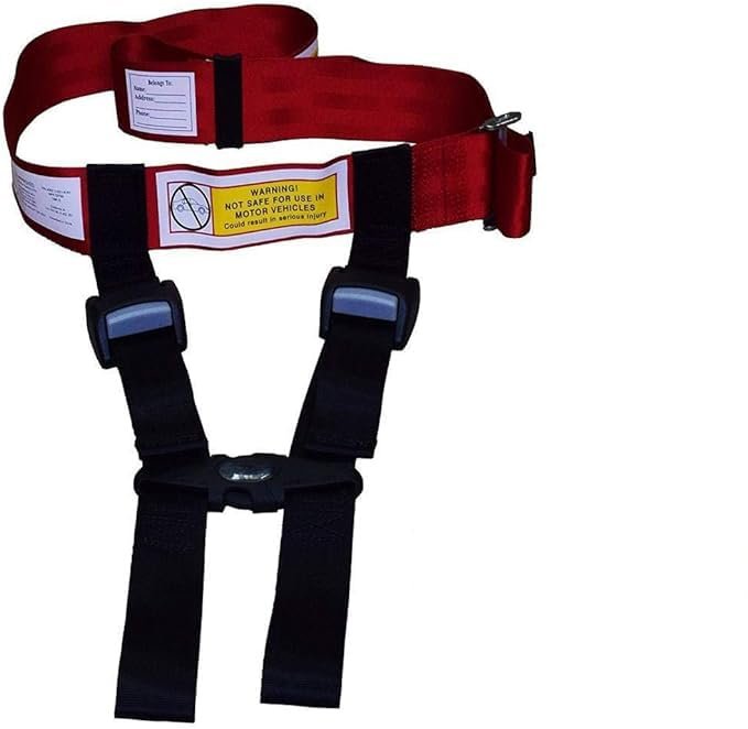 Child Airplane Safety Harness - The Safety Restraint System Will Protect Your Child from Danger. - Airplane Kid Travel Accessory for Aviation Use