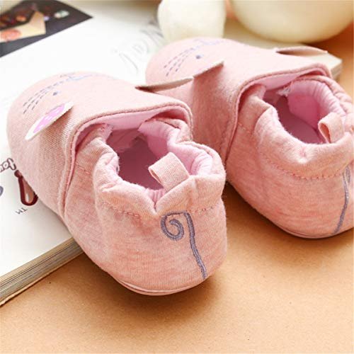 COSANKIM Infant Baby Boys Girls Slipper Soft Sole Non Skid Sneaker Moccasins Toddler First Walker Cirb House Shoes