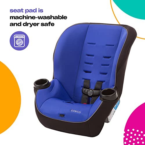 Cosco Onlook 2-in-1 Convertible Car Seat, Rear-Facing 5-40 pounds and Forward-Facing 22-40 pounds and up to 43 inches, Black Arrows