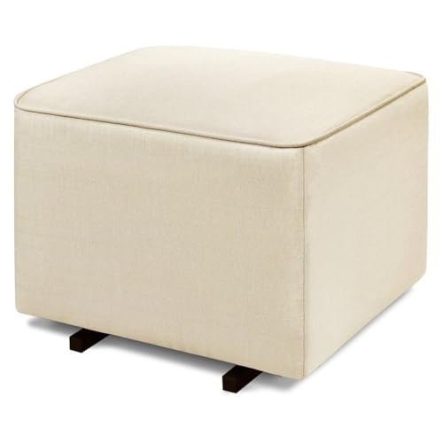 DaVinci Universal Gliding Ottoman in Natural Oat, Greenguard Gold & CertiPUR-US Certified