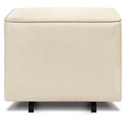 DaVinci Universal Gliding Ottoman in Natural Oat, Greenguard Gold & CertiPUR-US Certified