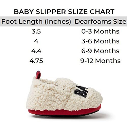 Dearfoams Easter Basket Stuffers Gifts for Kids Toddler Lil Bear and Baby Bear Slipper