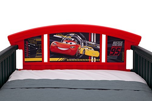 Delta Children 3D-Footboard Toddler Bed, Disney/Pixar Cars 3