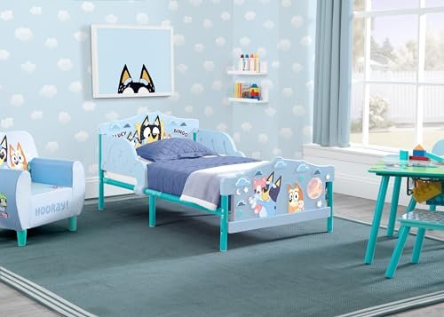 Delta Children - Bluey 3D Toddler Bed, Blue