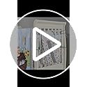 Diaper Stacker Baby Boy Baby Girl Nursery Crib Diaper Storage Organizer Hanging Bag Animal Pattern by JAHbaby (4), 28 X 52