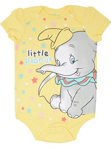 Disney Classics The Aristocats Lion King Winnie the Pooh Pixar Toy Story Baby Girls 5 Pack Bodysuits Newborn to Infant