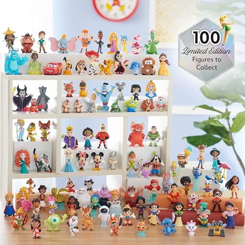 Disney100 Years of Relentless Pursuit, Limited Edition 8-piece Figure Set, Kids Toys for Ages 3 Up by Just Play