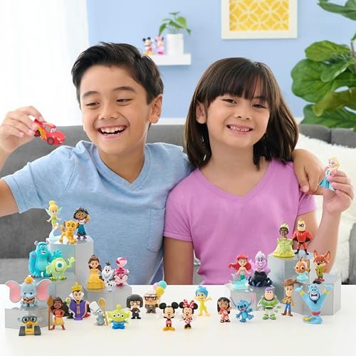 Disney100 Years of Spirited Adventures, Limited Edition 9-piece Figure Set, Kids Toys for Ages 3 Up by Just Play