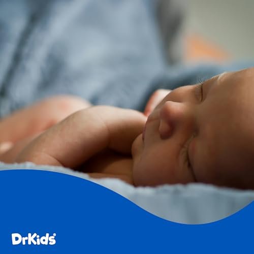 Dr. Kids Fussy Baby - Infant Gas Drops for Newborns, Colic and Upset Stomach Relief, Gripe Water Alternative, Fast-Acting, Safe & Gentle Oral Solution for Your Babies, 100ml (Pack of 1)