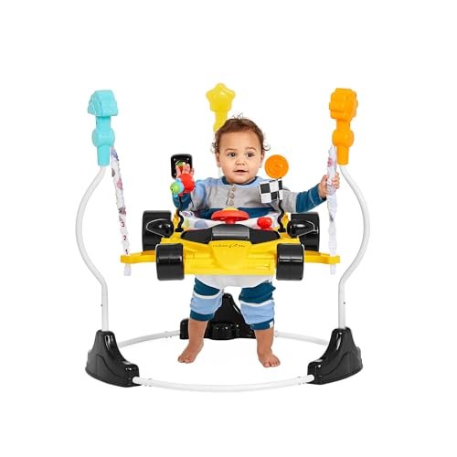 Dream On Me, Champ Activity Center & Jumper, Yellow