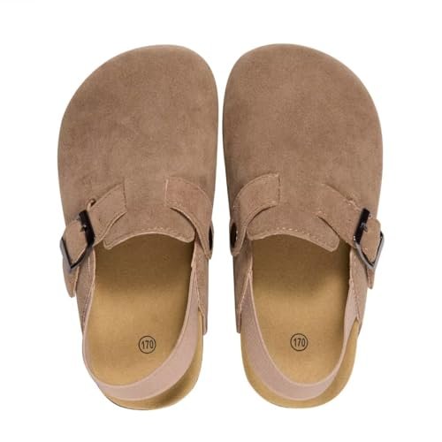 dubuto Kids Toddlers Cork Clogs for Boys Girls