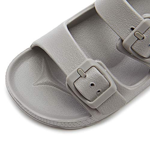 EasyStar Boys and Girls Lightweight Dual-Adjustable Sandal Buckles With Hook and Loop Heel Closure
